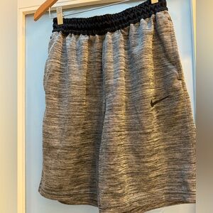 Nike Men’s sweat shorts black & gray size S